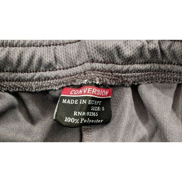 Conversion Performance Mens Size Small Gray Elastic Waist Athletic Shorts - Picture 6 of 8